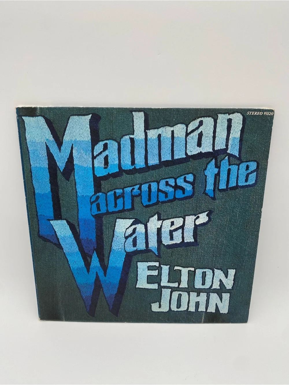 Blue 'Madman Across the Water' Wall Art Canvas